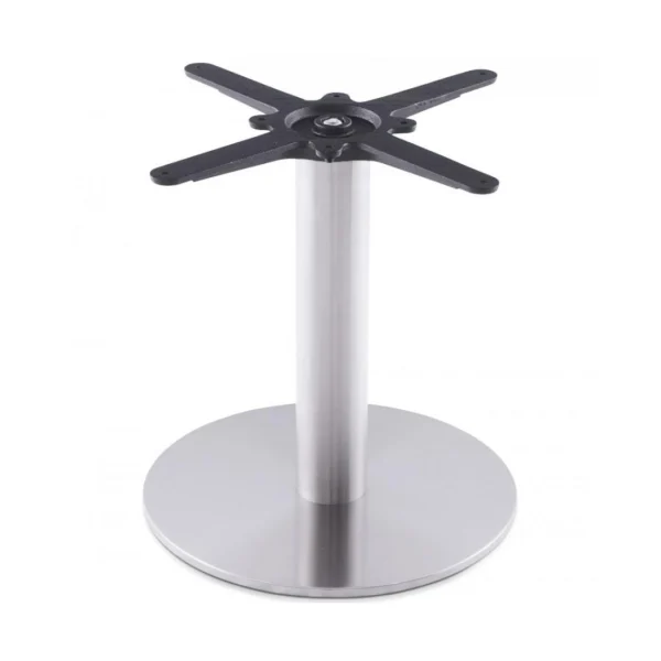 Kokoon Design Pied De Table (sans Plateau) 45 Cm STAINLESS STEEL 40x40x44 Cm 1