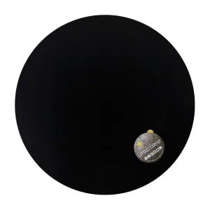 Alterego Plateau De Table ‘PLANO’ Rond Ø 68cm Noir En Résine Compressée 13