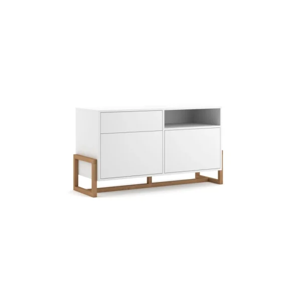 VIVALDI Commode – OSLO – 120 Cm – Blanc Mat – Style Moderne 1