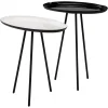 Kare Design Set De 2 Tables D’appoint Uovo 5