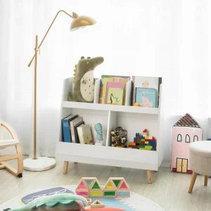 SoBuy® KMB19-W Bibliothèque Étagère à Livres Enfants Étagère De… 9