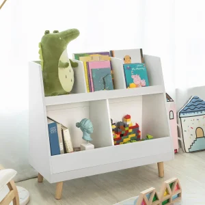 SoBuy® KMB19-W Bibliothèque Étagère à Livres Enfants Étagère De… 11