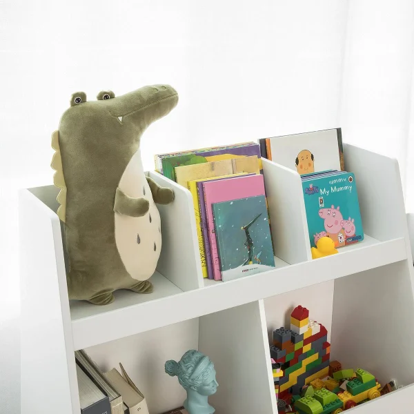 SoBuy® KMB19-W Bibliothèque Étagère à Livres Enfants Étagère De… 6