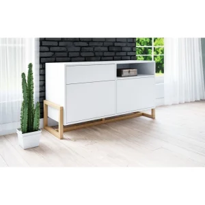 VIVALDI Commode – OSLO – 120 Cm – Blanc Mat – Style Moderne 8