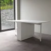 MES Table à Manger 170x90x75 Cm Blanc – LOKSA 5