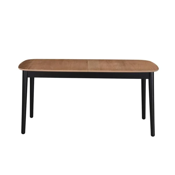 Vente-unique Table à Manger Extensible 6 à 8 Couverts En MDF Et Hévéa – Naturel… 4