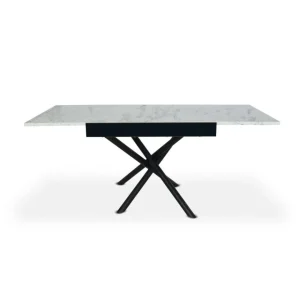 Paris Prix Table à Manger Extensible Freida 90-180cm Blanc 7