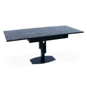 Paris Prix Table à Manger Extensible Régina 90-180cm Noir 9