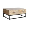 MES Table Basse 2 Tiroirs 90x60x38 Cm En Manguier – KAVAJA 5