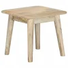 Chunhelife Table Basse 45x45x40 Cm Bois De Manguier Massif 16