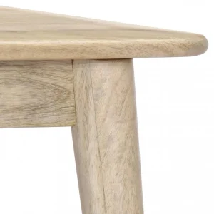 Chunhelife Table Basse 45x45x40 Cm Bois De Manguier Massif 15