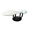 MES Table Basse Avec 2 Plateaux Et Pied Anthracite – KANDINSKY 14