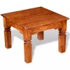 Chunhelife Table Basse Bois Massif 60 X 60 X 45 Cm 19