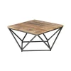 MES Table Basse Carré 95 Cm En Bois Et Acier – DALBERGIA 16