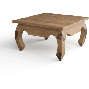 3S. X Home Table Basse Carrée En Bois Naturel KABAENA 9