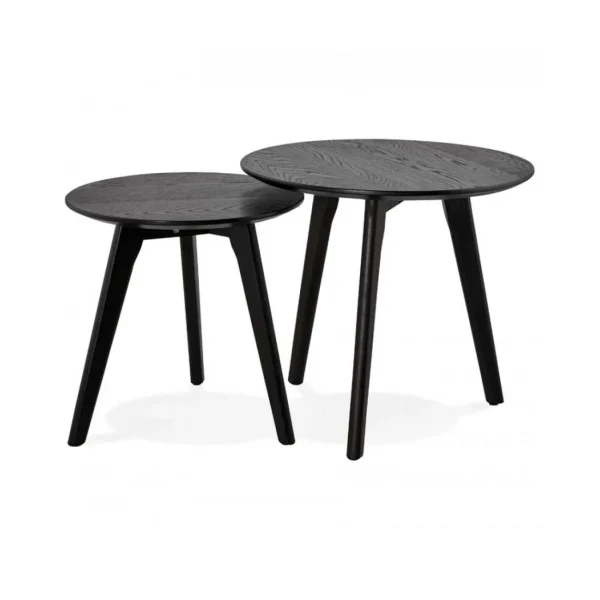 Kokoon Design Table Basse Design ESPINO BLACK 50x50x45 Cm 1