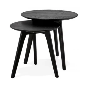 Kokoon Design Table Basse Design ESPINO BLACK 50x50x45 Cm 9