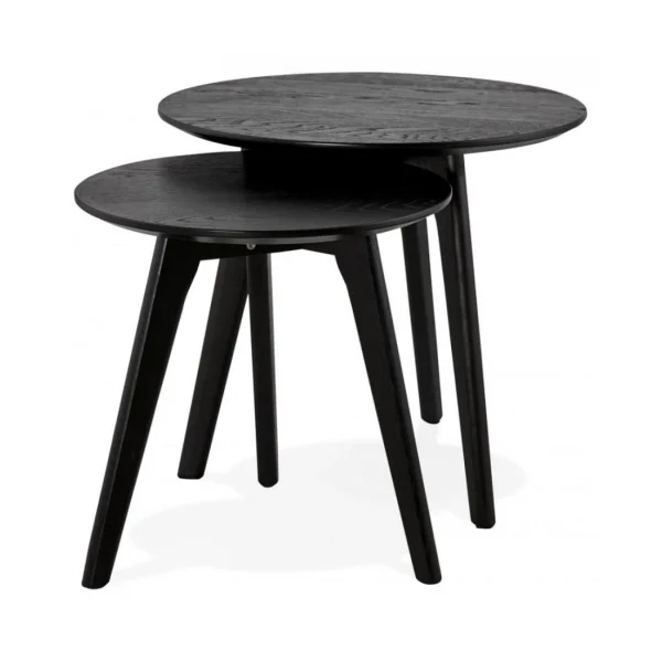 Kokoon Design Table Basse Design ESPINO BLACK 50x50x45 Cm 3