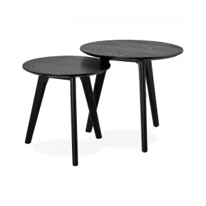 Kokoon Design Table Basse Design ESPINO BLACK 50x50x45 Cm 11