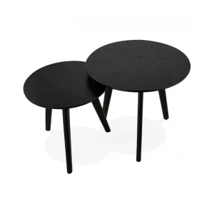 Kokoon Design Table Basse Design ESPINO BLACK 50x50x45 Cm 13