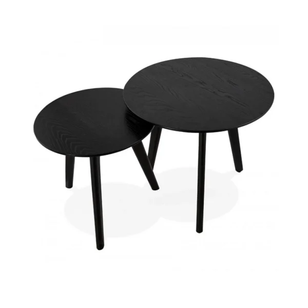 Kokoon Design Table Basse Design ESPINO BLACK 50x50x45 Cm 5