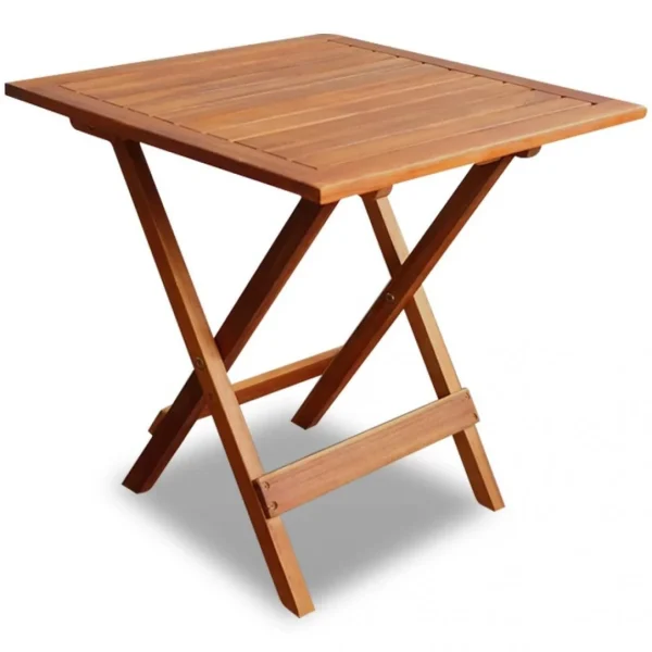 SANS MARQUE Table Basse D’extérieur Bois D’acacia – Brun 1