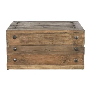 Table Basse DKD Home Decor 78 X 59 X 41 Cm Bois Recyclé Pin 7