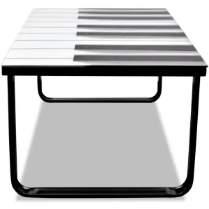 SANS MARQUE Table Basse En Verre Design Piano – Multicolore 13