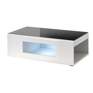 Dusine Table Basse Illuminé LED Et Laqué, Neuve 6