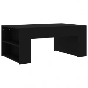 Chunhelife Table Basse Noir 100x60x42 Cm Aggloméré 9