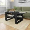 Chunhelife Table Basse Noir 110x55x42 Cm Aggloméré 17