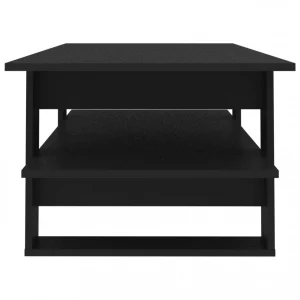 Chunhelife Table Basse Noir 110x55x42 Cm Aggloméré 15