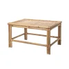 MES Table Basse Rectangulaire 90x60x50 Cm En Bambou Naturel 5