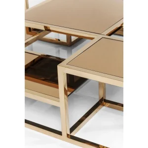 Karedesign Table Basse Steps 120x120cm Or Kare Design 11