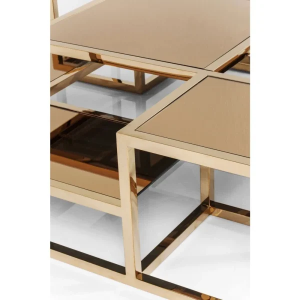 Karedesign Table Basse Steps 120x120cm Or Kare Design 4