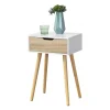 Table Basse Östersund 60 X 40 X 30 Cm Blanc Effet Chêne [en.casa] 16