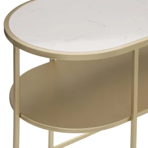 Atmosphera, Createur D’Interieur Table Café Paige En Marbre Doré – ATMOSPHERA 7