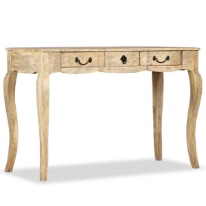 SANS MARQUE Table Console Bois De Manguier Massif 120 X 50 X 80 Cm – Brun 13