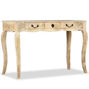 SANS MARQUE Table Console Bois De Manguier Massif 120 X 50 X 80 Cm – Brun 15