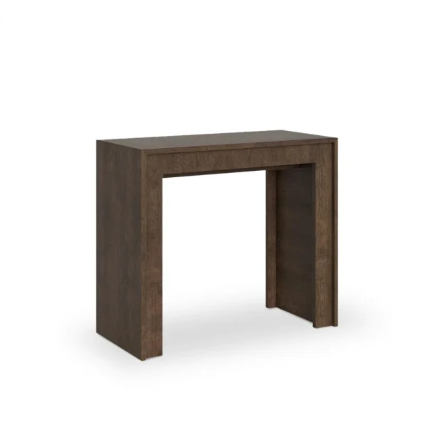 Itamoby Table Console Extensible En Bois De Noyer 90×42-302cm Salle à Manger … 4