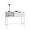 Table Console Tranemo 92 X 30 X 80 Cm Blanc [en.casa] 11