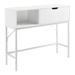 Table Console Tranemo 92 X 30 X 80 Cm Blanc [en.casa] 11