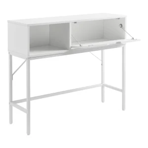 Table Console Tranemo 92 X 30 X 80 Cm Blanc [en.casa] 15