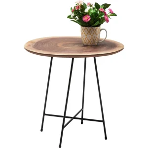 Kare Design Table D’Appoint Bois Et Métal D51cm RUSTICA 6