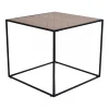 HOUSE NORDIC Table D’appoint Carrée En Bois Et Métal FREEMAN 11