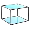 Paris Prix Table D’Appoint Design Cody 50cm Bleu & Noir 5