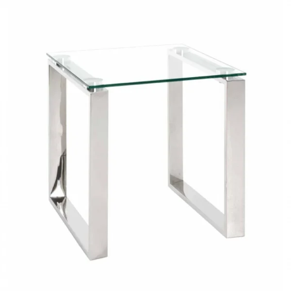 Paris Prix Table D’Appoint Design Hytin 45cm Argent 1