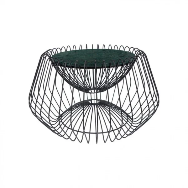 Paris Prix Table D’Appoint Design Malibu 60cm Vert 1