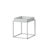 3S. X Home Table D’appoint Empilable En Métal Laqué Gris TISTA 8