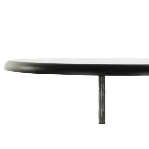 Pegane Table D’appoint En Bois Et Métal Coloris Naturel Noir – Diamètre 60 … 13